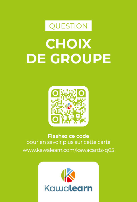 Kawacards Choix de Groupe Question Q05 Verso