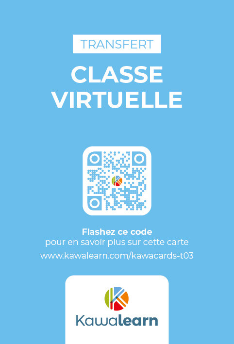 Kawacards Classe Virtuelle Transfert T03 Verso