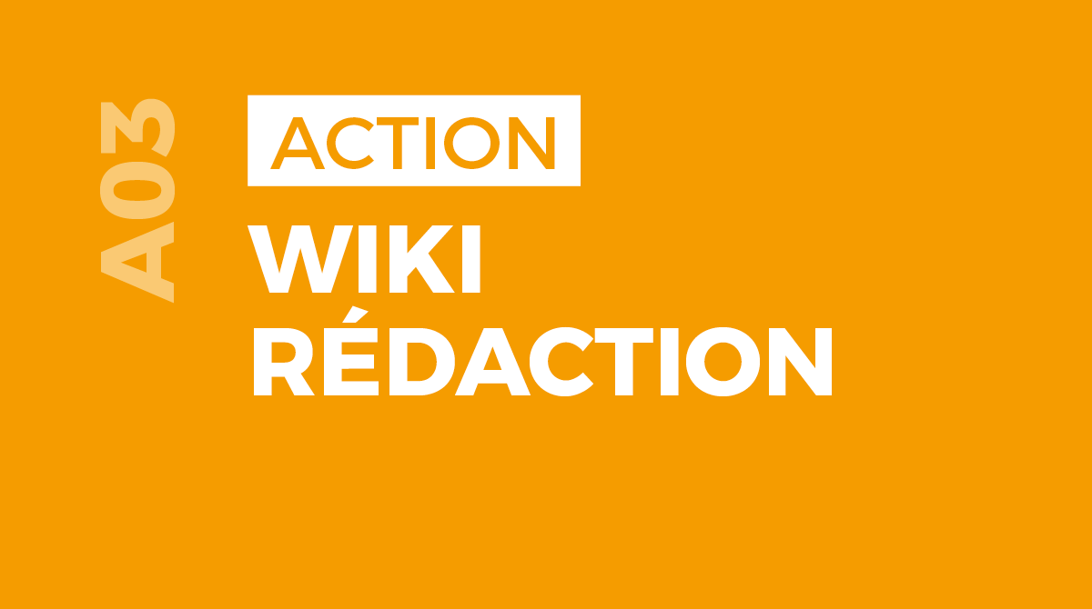 Wiki rédaction